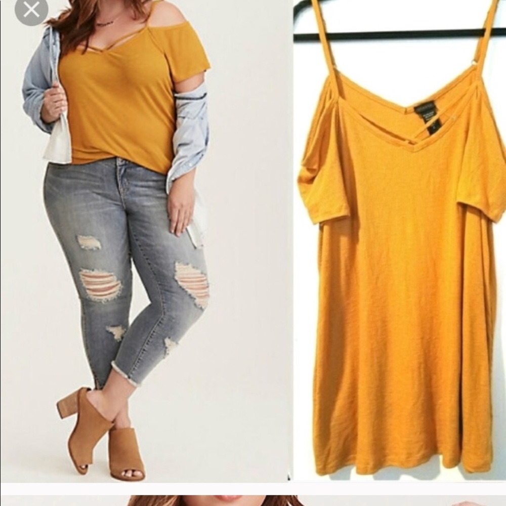 Mustard Yellow Top